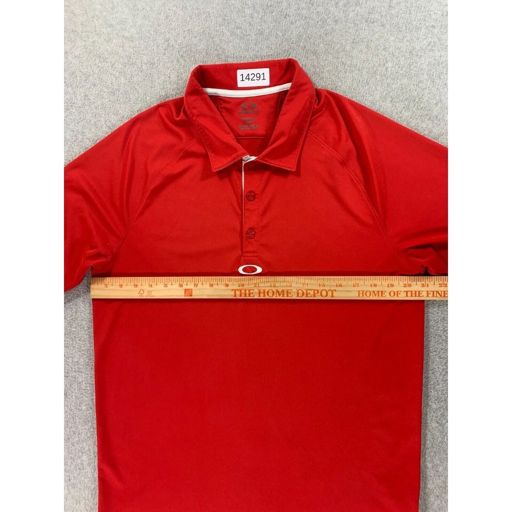 Oakley Regular Fit Classic Solid Short Sleeve Pol… - image 5